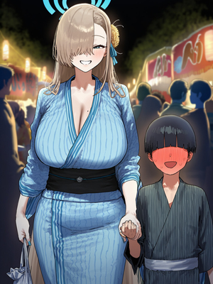 [Mikayori] Asuna Ichinose x Shota, Lewd Festival [Ai Generated]_003_0_3