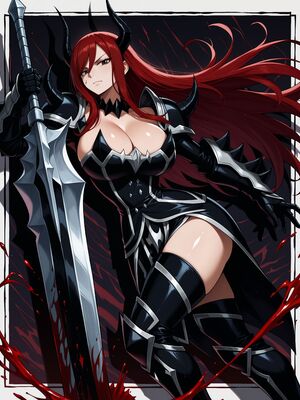 [Magiskuwa] Erza Scarlet (Fairy Tail) [AI Generated]_005_12 (5)