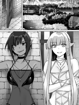 [聖華快楽書店 (ちょこみんと)] エルフ陥落 ～エルフにえっちな淫紋を付けてレズ堕ちさせる～ [DL版]_096_fxin