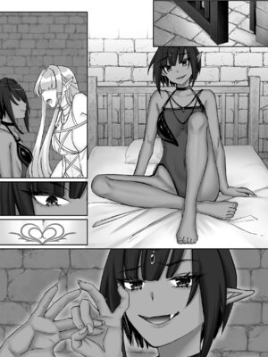 [聖華快楽書店 (ちょこみんと)] エルフ陥落 ～エルフにえっちな淫紋を付けてレズ堕ちさせる～ [DL版]_120_exas