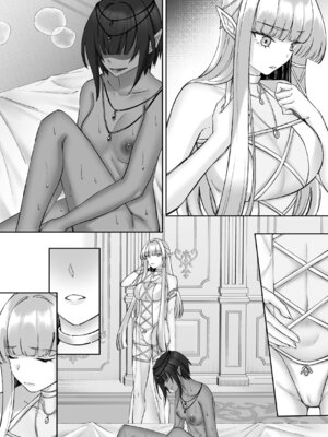 [聖華快楽書店 (ちょこみんと)] エルフ陥落 ～エルフにえっちな淫紋を付けてレズ堕ちさせる～ [DL版]_137_olsq