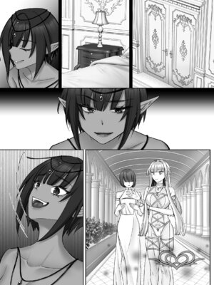 [聖華快楽書店 (ちょこみんと)] エルフ陥落 ～エルフにえっちな淫紋を付けてレズ堕ちさせる～ [DL版]_138_xamf