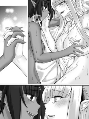 [聖華快楽書店 (ちょこみんと)] エルフ陥落 ～エルフにえっちな淫紋を付けてレズ堕ちさせる～ [DL版]_173_hdhe