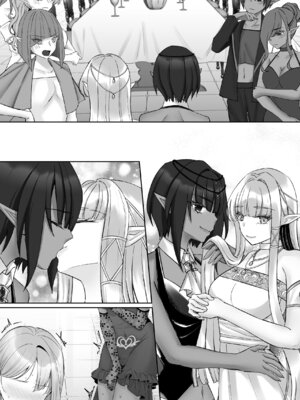 [聖華快楽書店 (ちょこみんと)] エルフ陥落 ～エルフにえっちな淫紋を付けてレズ堕ちさせる～ [DL版]_177_cunt