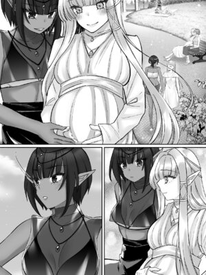 [聖華快楽書店 (ちょこみんと)] エルフ陥落 ～エルフにえっちな淫紋を付けてレズ堕ちさせる～ [DL版]_180_hgnk