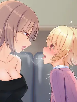 [ようかん堂 (ようかん)] 金髪ショタがお姉さんなカノジョとイチャラブしたりメスイキ開発される話_128_129