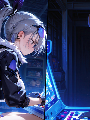 （ArlanMi）silver wolf [AI Generated]_099