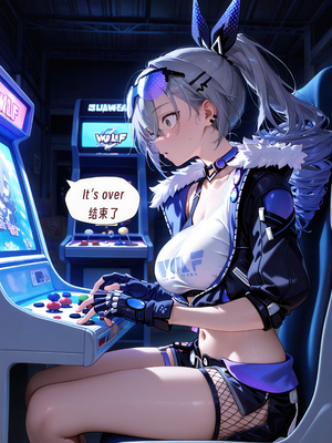 （ArlanMi）silver wolf [AI Generated]_100