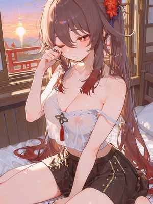 #原神 Hu Tao _ 胡桃 【Genshin Impact _ - #GenshinImpact #胡桃(原神) #HuTao - pixiv_imgi_68_132382954_p24