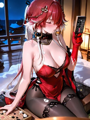 #魅惑のふともも 不恋那江湖去留，只愿与卿同舟，笑语依窗边共酌酒~ - 大芋泥啵啵 - pixiv_imgi_177_141241649_p16