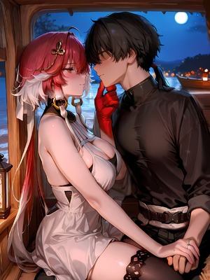 #魅惑のふともも 不恋那江湖去留，只愿与卿同舟，笑语依窗边共酌酒~ - 大芋泥啵啵 - pixiv_imgi_195_141241649_p34