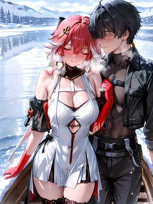 #魅惑のふともも 不恋那江湖去留，只愿与卿同舟，笑语依窗边共酌酒~ - 大芋泥啵啵 - pixiv_imgi_218_141241649_p57