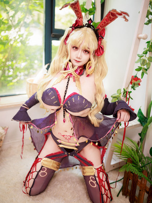 阿雪雪 FGO 枪凛兔女郎_80_fqha