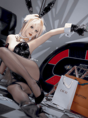 十悲伤小木十 - 露菲 奢侈兔 (NIKKE）_18_gahb