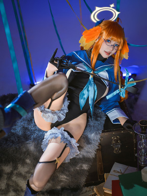 是一只熊仔吗 蔚蓝档案 圆堂志美子·邪恶女干部_13_fkji