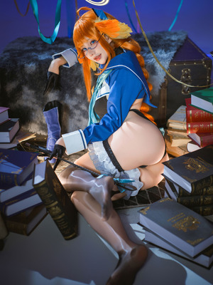 是一只熊仔吗 蔚蓝档案 圆堂志美子·邪恶女干部_20_rnfv