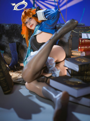 是一只熊仔吗 蔚蓝档案 圆堂志美子·邪恶女干部_21_cnmc