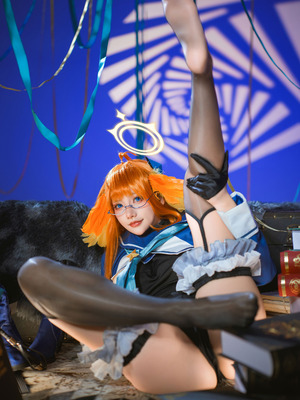 是一只熊仔吗 蔚蓝档案 圆堂志美子·邪恶女干部_23_ijcx