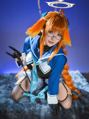 是一只熊仔吗 蔚蓝档案 圆堂志美子·邪恶女干部_24_cwgr