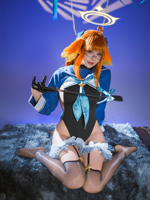 是一只熊仔吗 蔚蓝档案 圆堂志美子·邪恶女干部_28_uabo