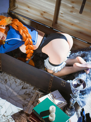 是一只熊仔吗 蔚蓝档案 圆堂志美子·邪恶女干部_34_aiae