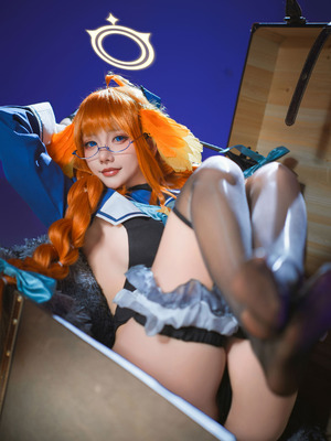 是一只熊仔吗 蔚蓝档案 圆堂志美子·邪恶女干部_40_xeau