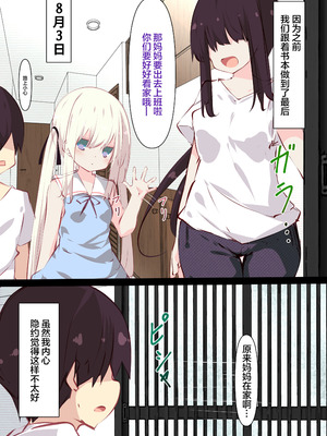 [たぶちさんち (たぶち)] 夏休みだから無抵抗ないとこにチ●ンコ入れる話 [甜族星人赞助汉化]_059_tbpq