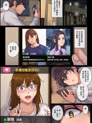 [舞六まいむ] ヤリモク人妻とマッチングして即ハメSEX｜和想做愛的人妻在配對成功之後馬上插入開幹 [中文] [無修正]_0003