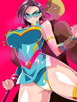 [ワラビモチー]人妻超人マイティ・マダム!VS催淫ヤリチン怪人|人妻超人強力女士VS淫亂怪人 -前後篇-[中国翻訳][疏碼]_003