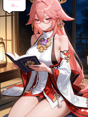 [gragas743] yae miko [AI Generated]_0002