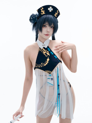 君颜圆又圆 - 蔚蓝档案 龙华妃咲 护士_002_bigh