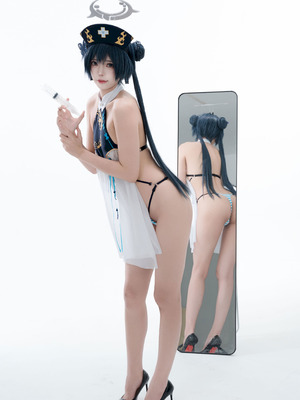 君颜圆又圆 - 蔚蓝档案 龙华妃咲 护士_007_rvei