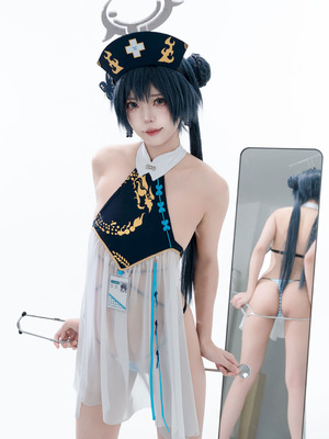 君颜圆又圆 - 蔚蓝档案 龙华妃咲 护士_008_kawx