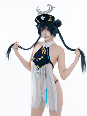 君颜圆又圆 - 蔚蓝档案 龙华妃咲 护士_011_wqxu