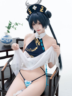 君颜圆又圆 - 蔚蓝档案 龙华妃咲 护士_024_prvt