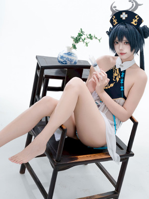 君颜圆又圆 - 蔚蓝档案 龙华妃咲 护士_026_lxtu