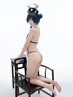 君颜圆又圆 - 蔚蓝档案 龙华妃咲 护士_028_pkkx