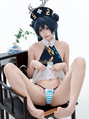 君颜圆又圆 - 蔚蓝档案 龙华妃咲 护士_032_vlid