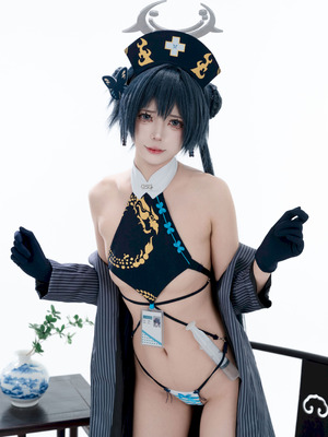 君颜圆又圆 - 蔚蓝档案 龙华妃咲 护士_043_woih