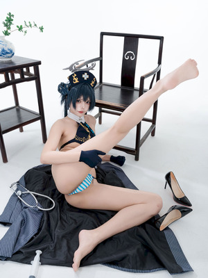 君颜圆又圆 - 蔚蓝档案 龙华妃咲 护士_069_piop