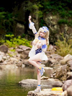 阿雪雪 芭芭拉泳装_04_adyy