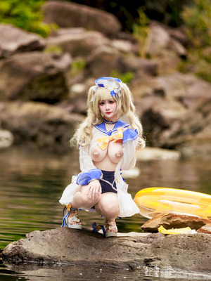 阿雪雪 芭芭拉泳装_16_voae