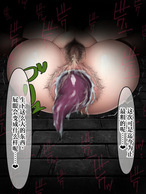 [暖かい淫雨の夜で (栗花落淫雨)] 人妻アナル触手苗床化開発 [中国翻訳]_337_ogku