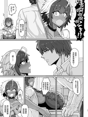 [uma五夜参画 (umauma)] マキちゃんVS黒川くん 褐色爆乳ボーイッシュサキュバスはザーボテの夢を見るか？ [中国翻訳]_12_dmtb