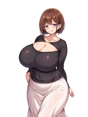 [アイル屋 (アイル)] ドスケベ性欲MAXな爆乳人妻に淫語たっぷりで搾り取られるっ_162_ipwb