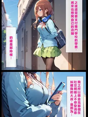 [繁中機翻Rem59420jp校正] [こっとろん] 五等分の種付けおじさん 中◯三玖編_00004