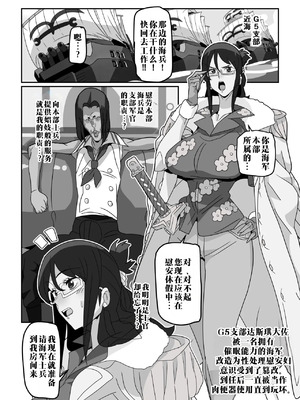 [ゴル] 催眠能力持ちのキモ海兵にたしぎがオナホにされる話(ワン〇ース) [江之下流个人机翻润色]