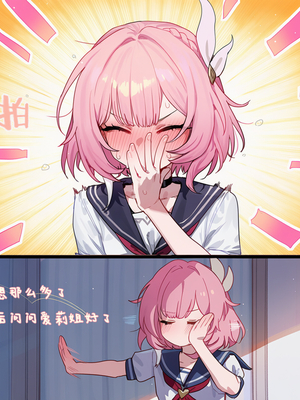 [Elys涟] 昔涟校园恋爱日记自慰篇[中国語] [AI Generated]_010