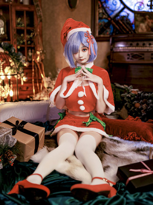 阿雪雪_yuki - 从零开始的异世界生活 蕾姆 圣诞装_02_vvby