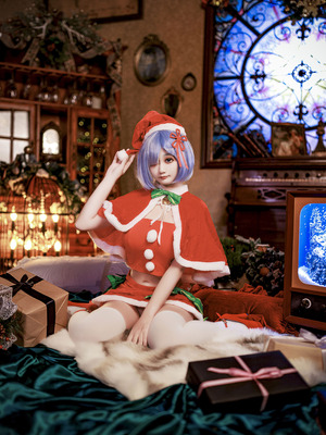 阿雪雪_yuki - 从零开始的异世界生活 蕾姆 圣诞装_03_oyxa